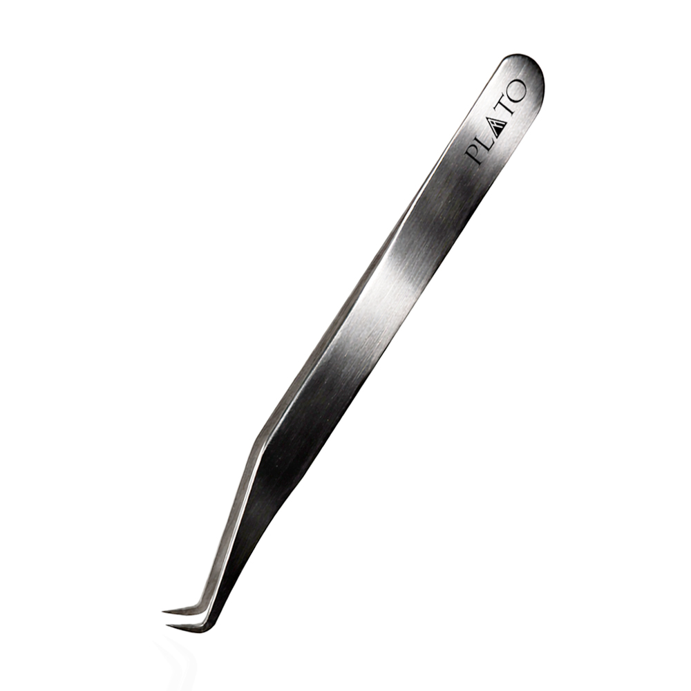 Pęseta do rzęs Smart Slim Short 90 Silver